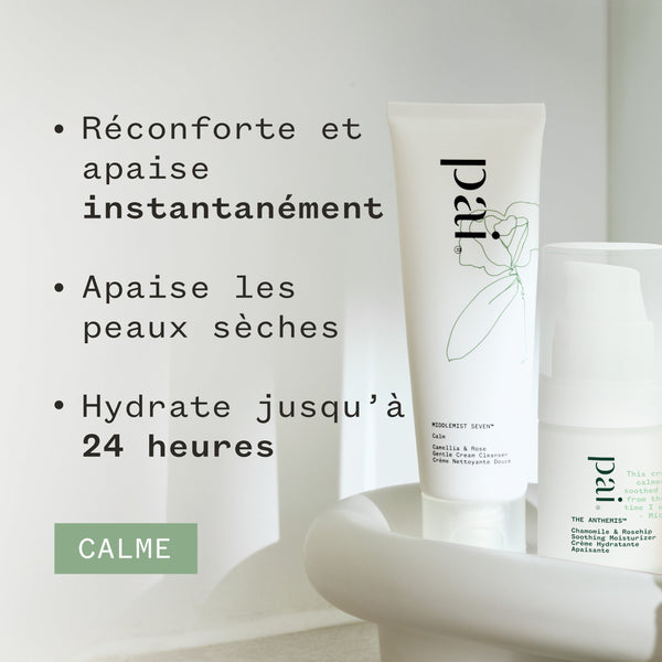 Alliés de la Tranquillité | Duo Nettoyant et Hydratant pour Peaux Sensibles